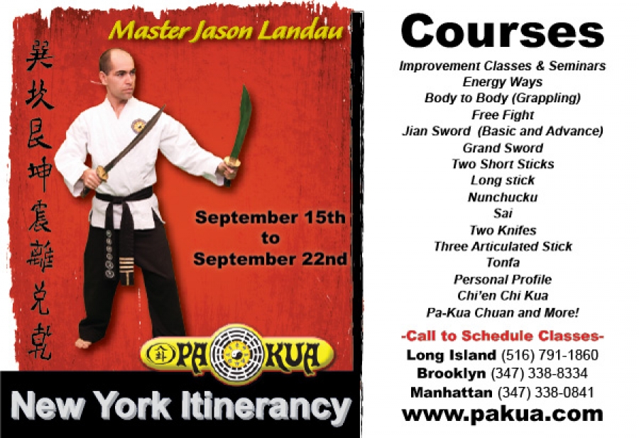 Master Jason Landau New York Itinerancy